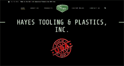 Desktop Screenshot of hayestoolingandplastics.net