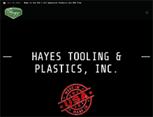 Tablet Screenshot of hayestoolingandplastics.net